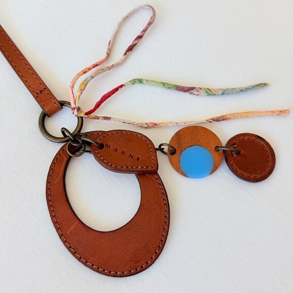 Marni Leather Bag Charm - Picture 2 of 14
